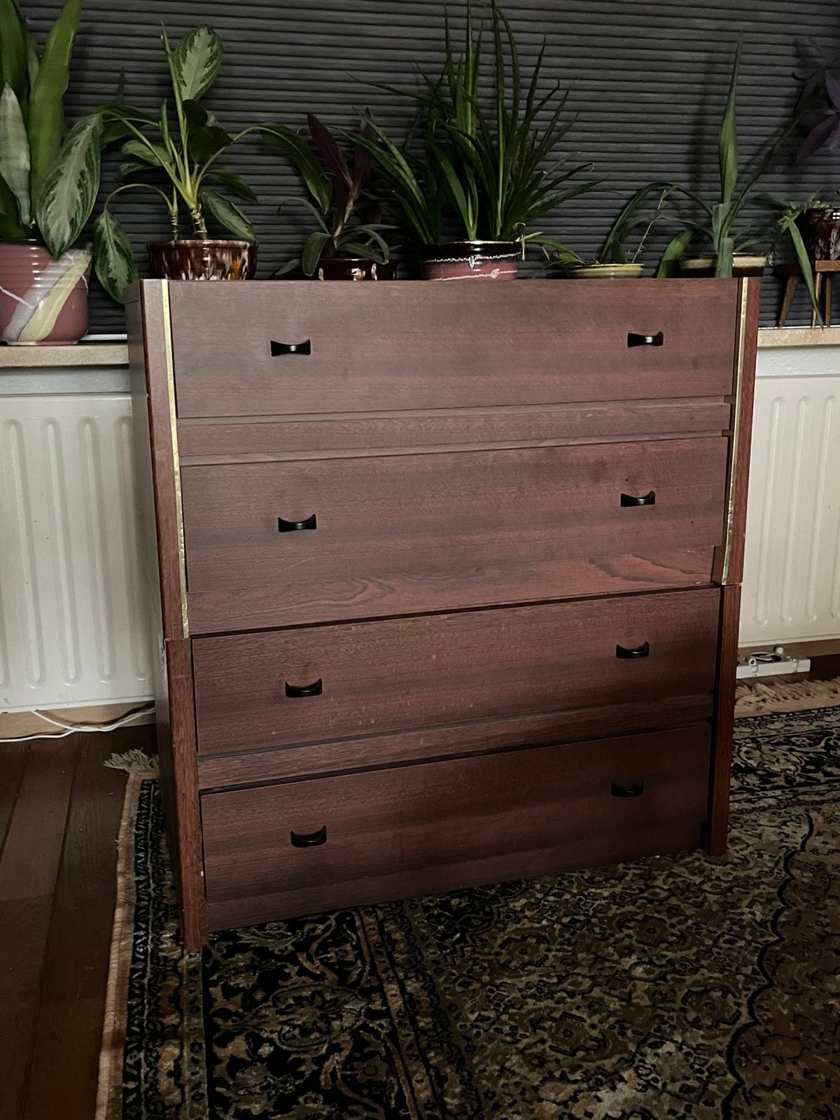 Gratis vintage ladenkastje, Zo goed als nieuw, 3 of 4 laden, Minder dan 100 cm, 25 tot 50 cm
