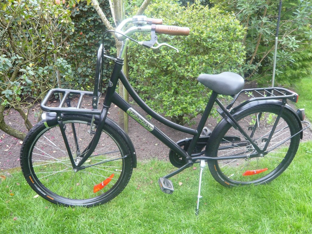 mooie 24inch-43cm popal transportfiets, Ophalen, Terugtraprem, Handrem, Gebruikt