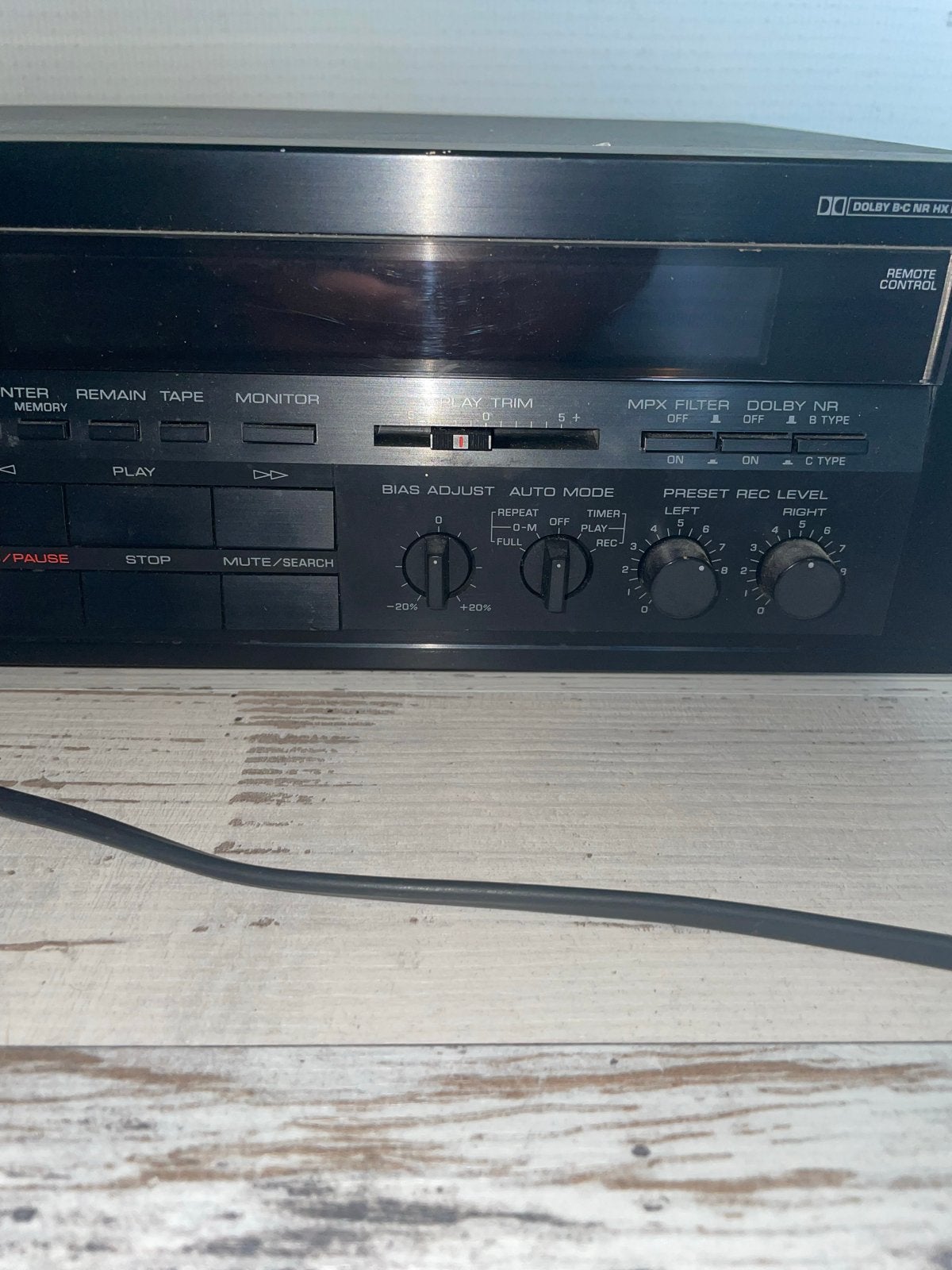 Yamaha KX-630 Cassettedeck - Werkt Perfect, Ophalen of Verzenden, Enkel, Overige merken, Tape counter