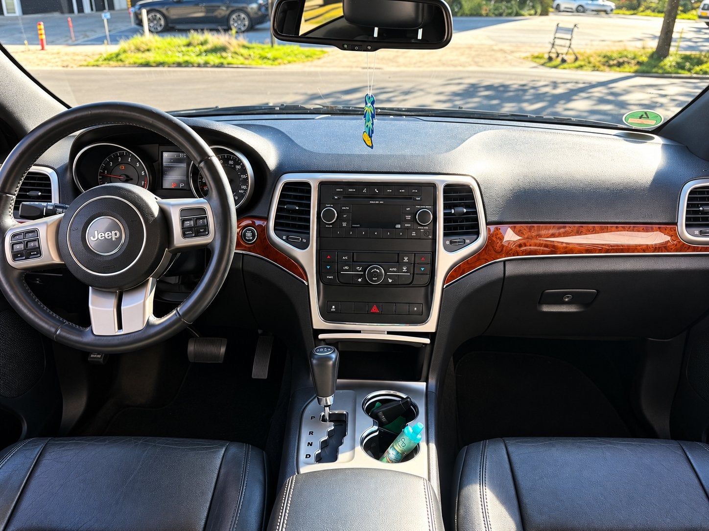‼️JEEP GRAND CHEROKEE 3.6 V6 286PK LIMITED ZWART BJ2012 ‼️, Automaat, Zwart, Bedrijf, SUV of Terreinwagen