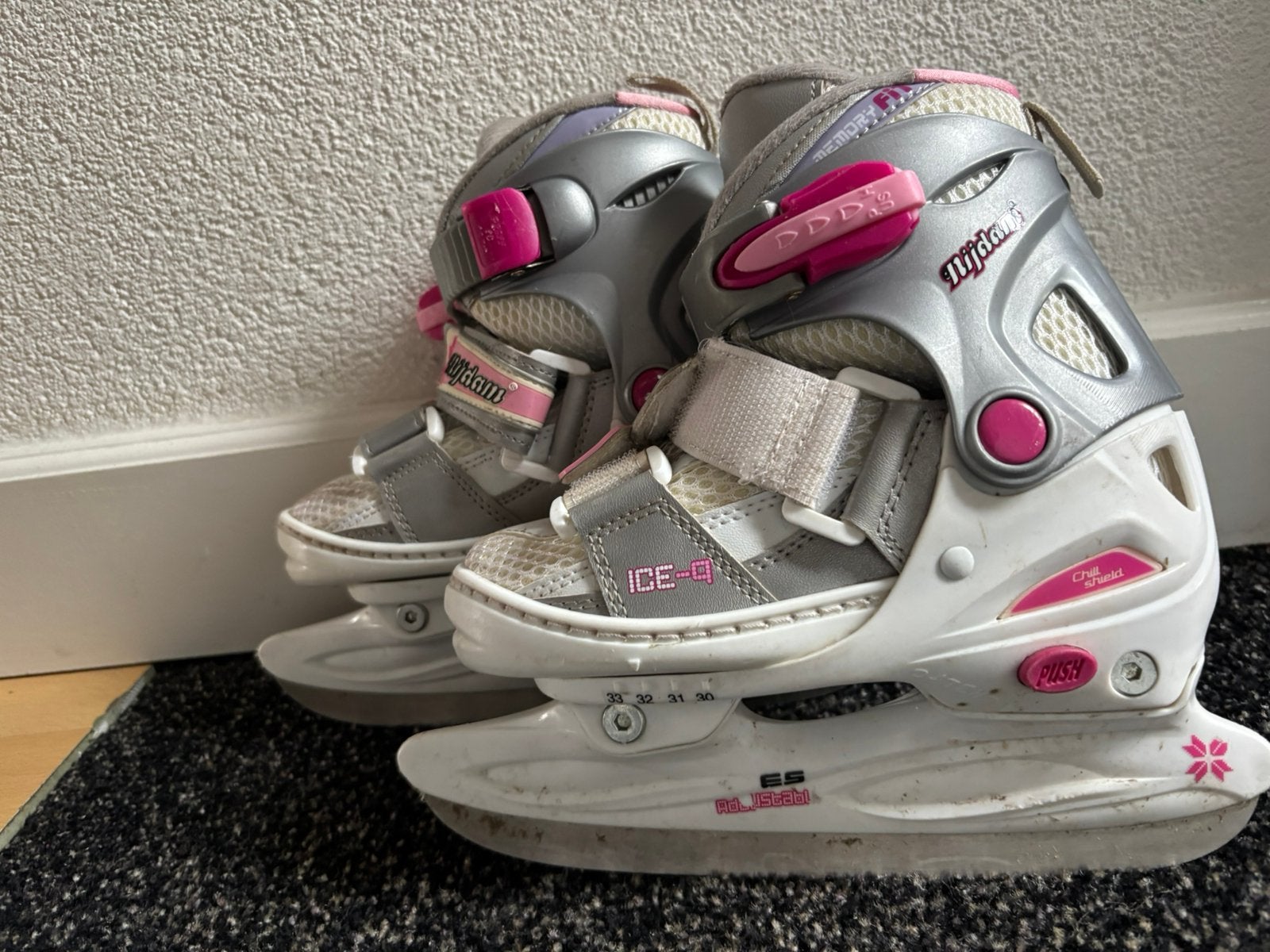 Nijdam schaatsen maat 30-31-32-33 kinderen, Ophalen, Gebruikt, IJshockeyschaatsen, Nijdam