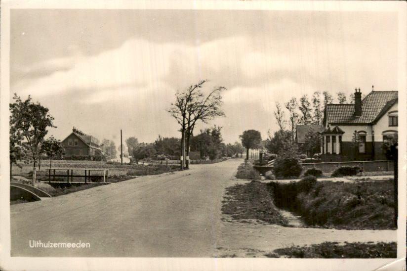 Uithuizermeeden, Ophalen of Verzenden, 1940 tot 1960, Gelopen, Groningen