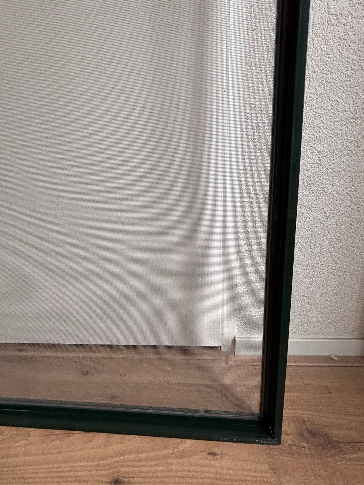 Voorzet Hordeur - Groen frame, Ophalen, Gebruikt, 80 tot 100 cm, Hordeur