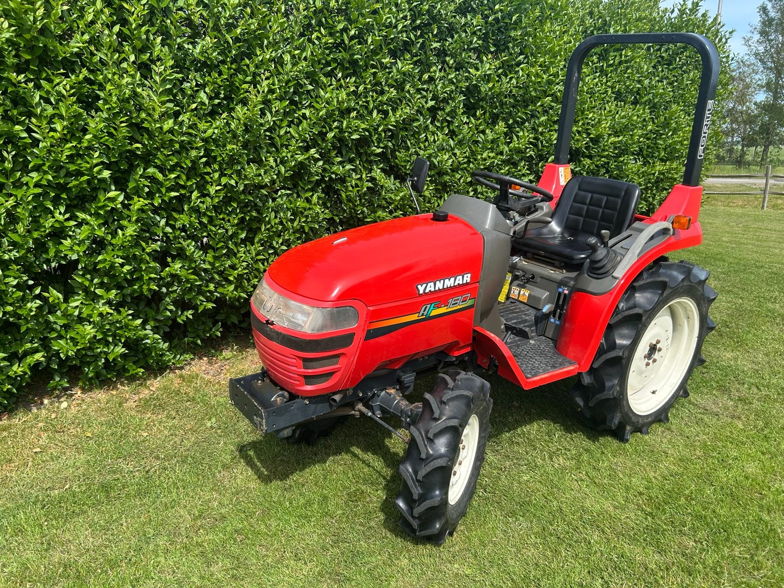 Yanmar af180 minitractor evt met grondfrees of weidesleep, Gebruikt, Tot 80 Pk, 5000 tot 7500, Ophalen