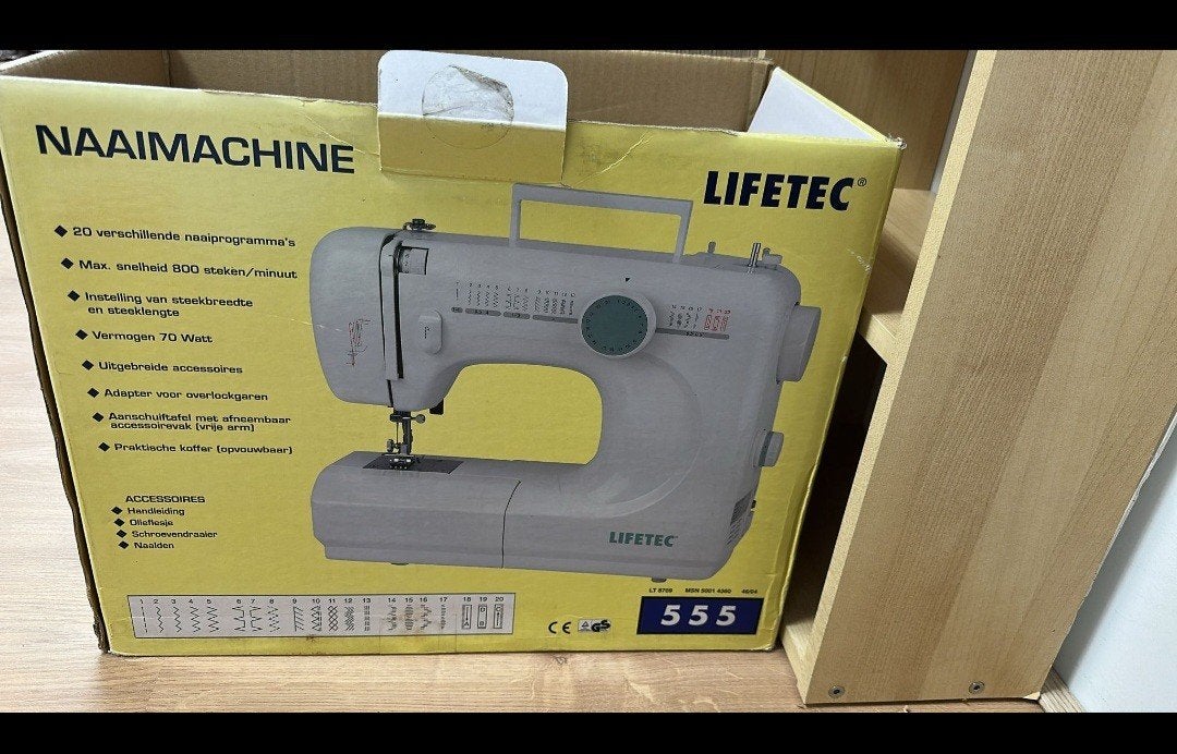 Lifetec naaimachine, Ophalen of Verzenden, Zo goed als nieuw, Naaimachine, Overige merken