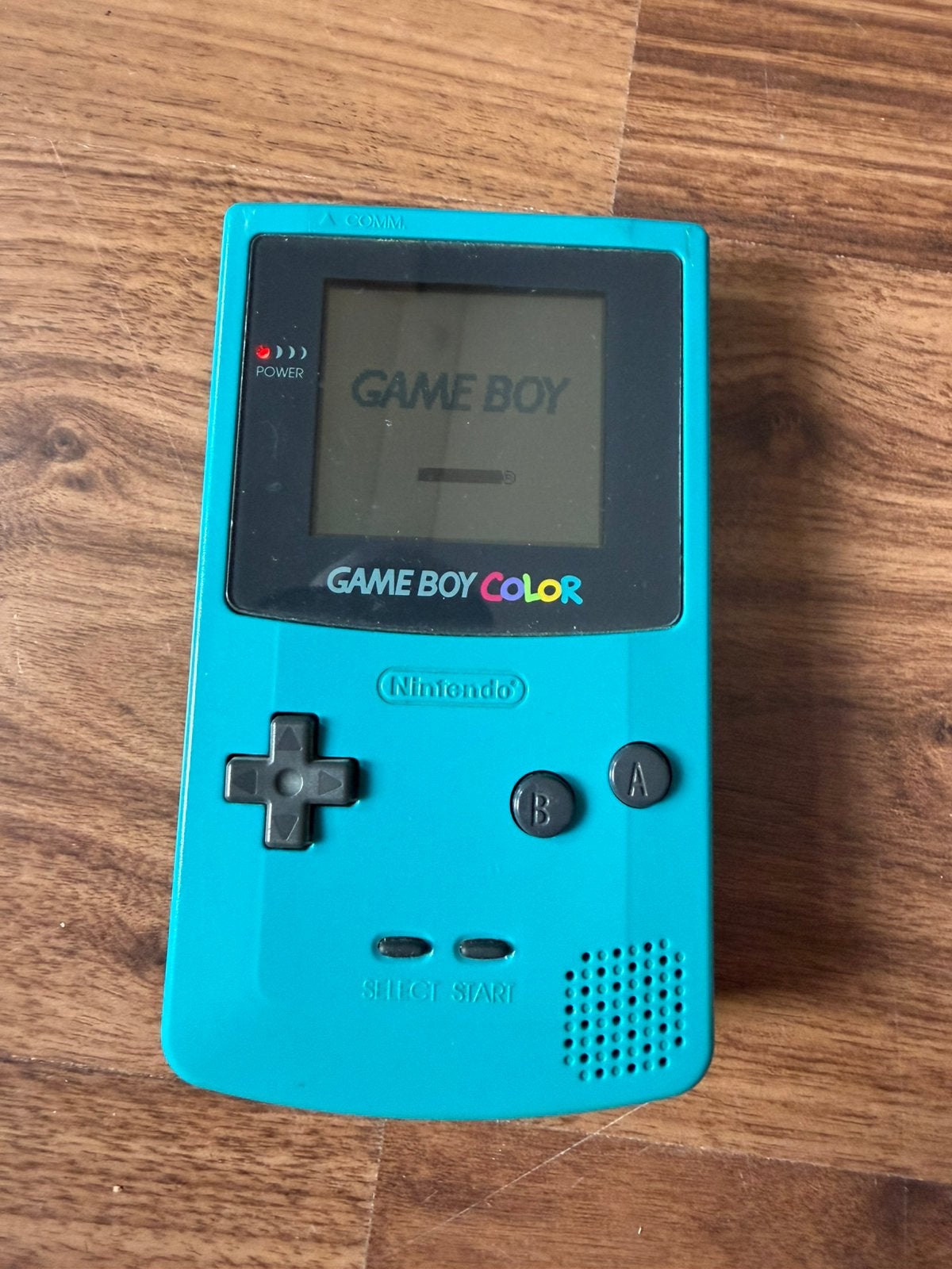 Gameboy Color teal, Spelcomputers en Games, Spelcomputers | Nintendo Game Boy, Ophalen of Verzenden, Zo goed als nieuw, Game Boy Color