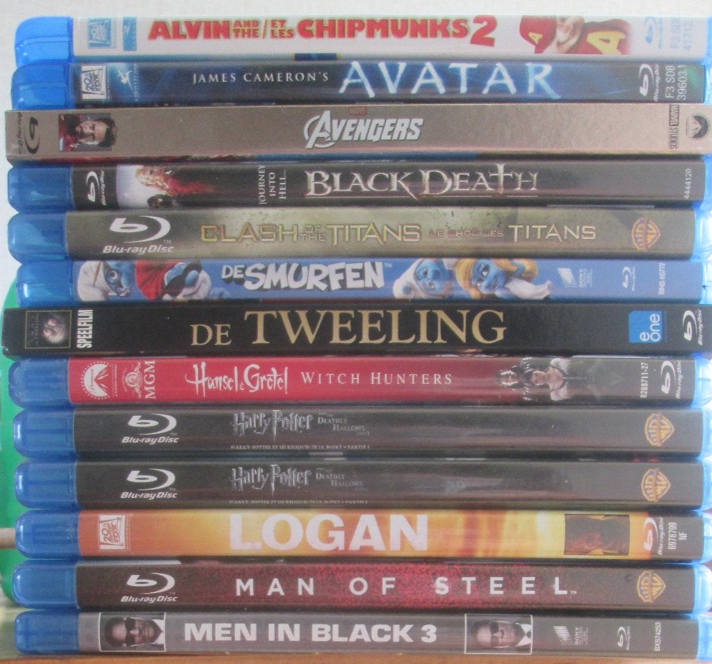 Bluray films, Ophalen, Zo goed als nieuw