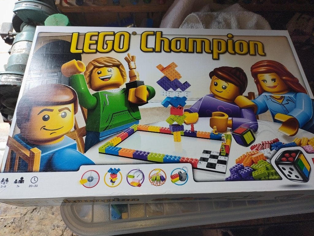 lego 3861 champion spel., Ophalen, Compleet, Overige thema's, Lego