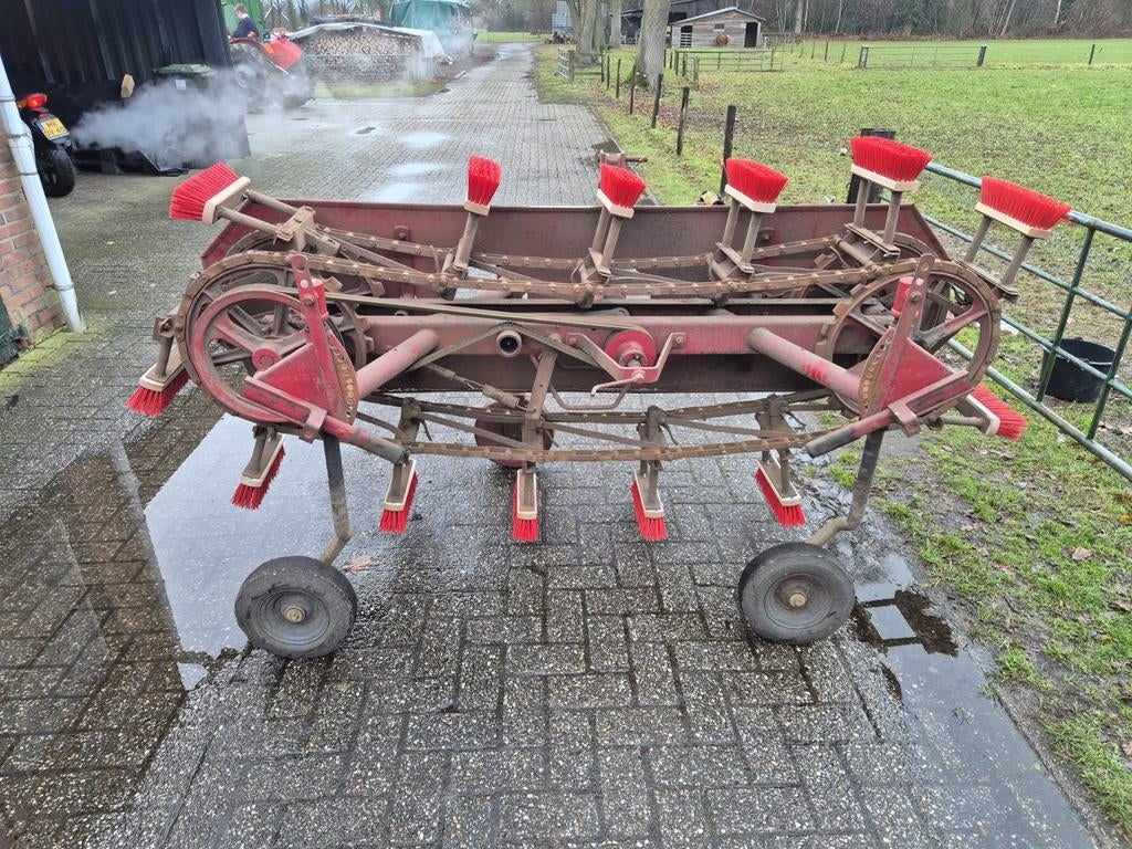 Veegmachine voor achter trekker, Tuin en Terras, Ophalen