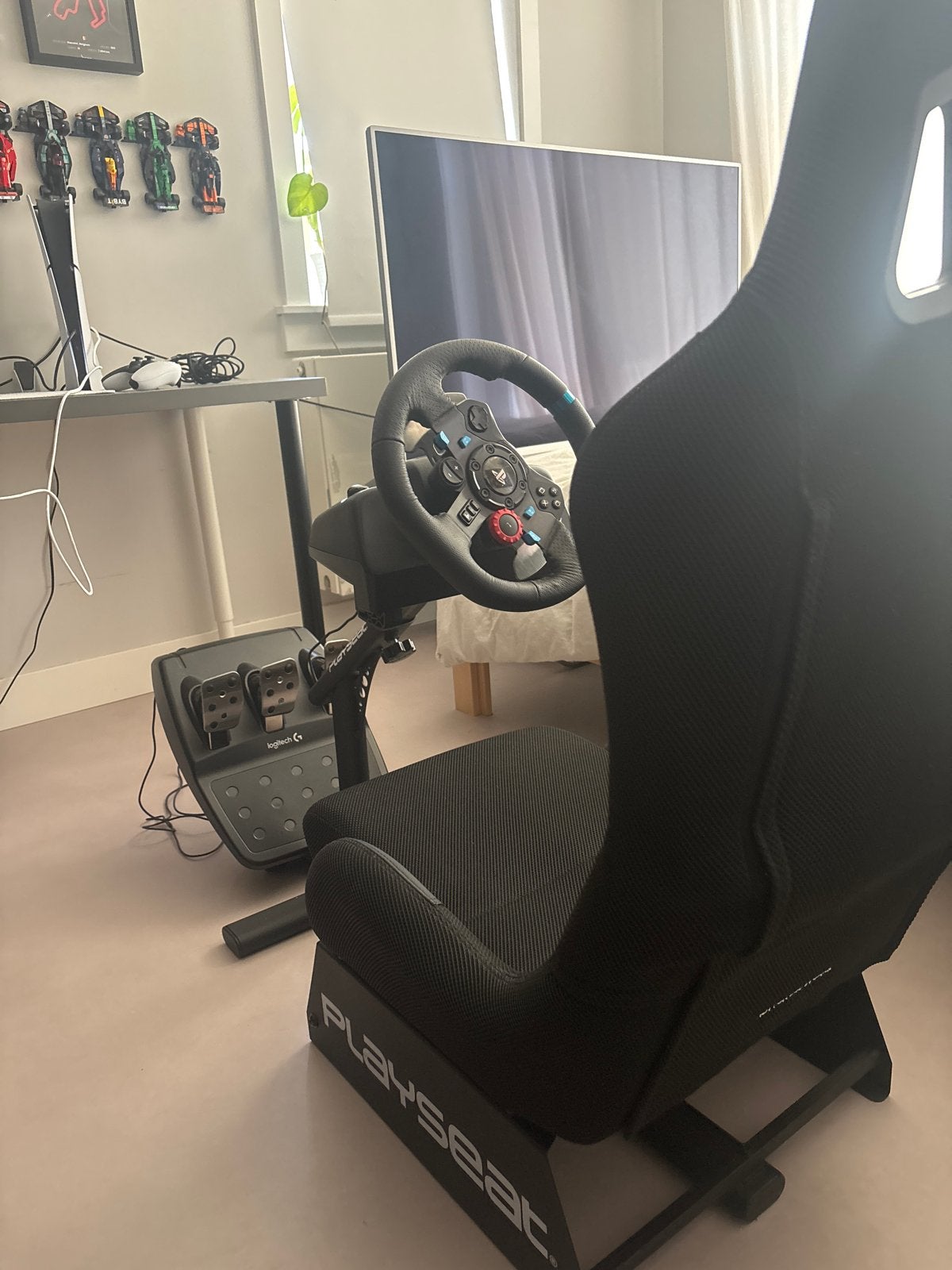 Logitech G29 racestuur met Playseat Evolution, Ophalen of Verzenden, Overige merken, Zo goed als nieuw