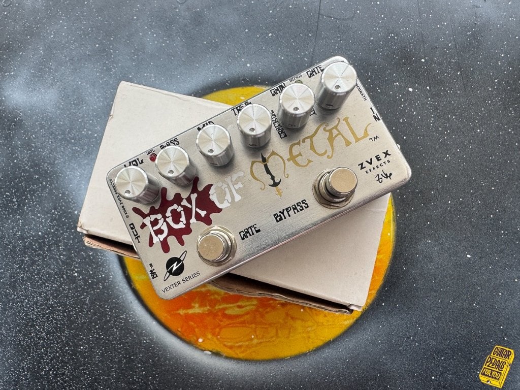 Zvex Box of Metal Vexter High-Gain Distortion Pedal, Zvex, Ophalen of Verzenden, Zo goed als nieuw, Distortion, Overdrive of Fuzz
