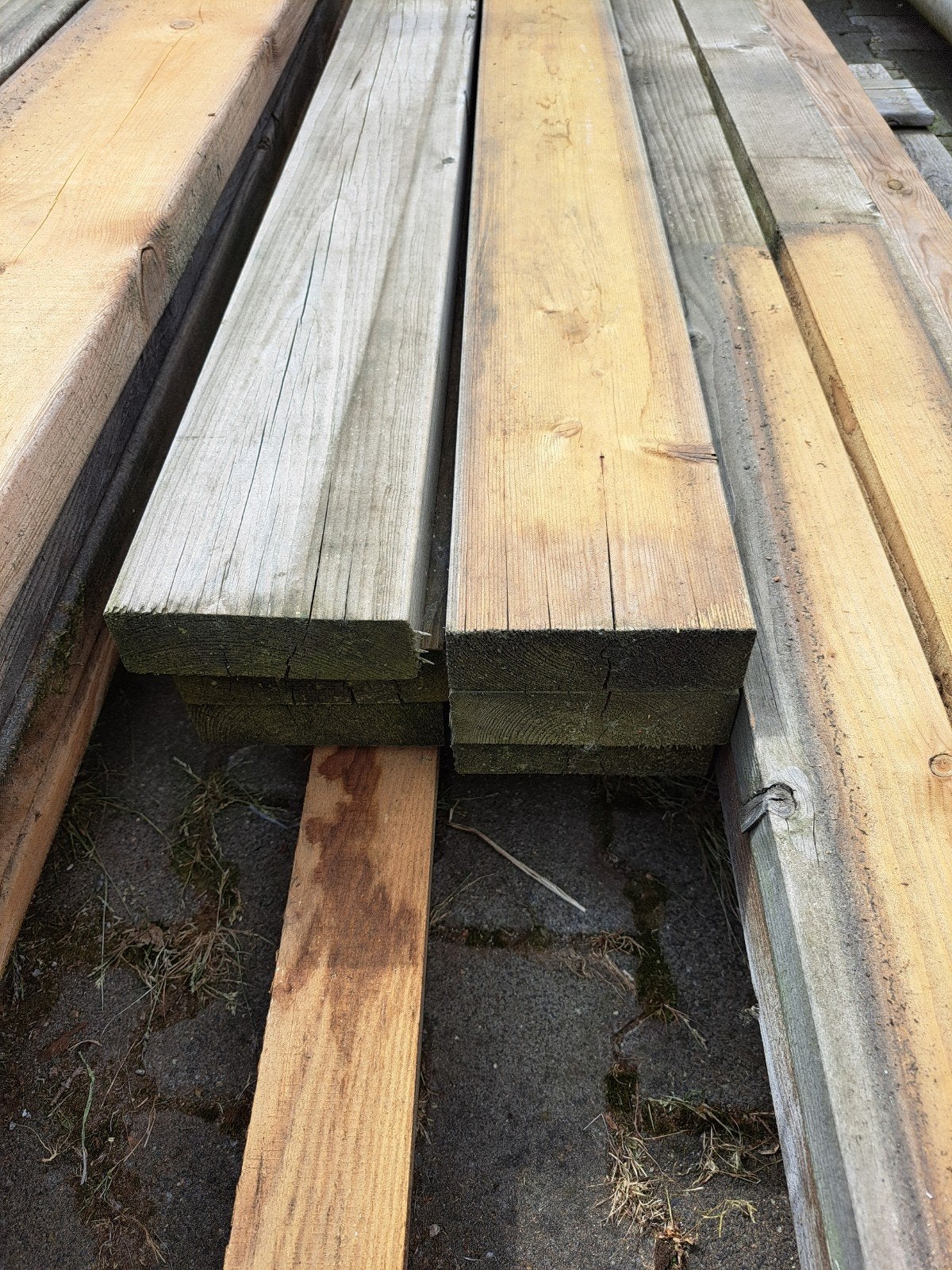 Reststukken vuren balken, Ophalen, Nieuw, Minder dan 180 cm, Balken