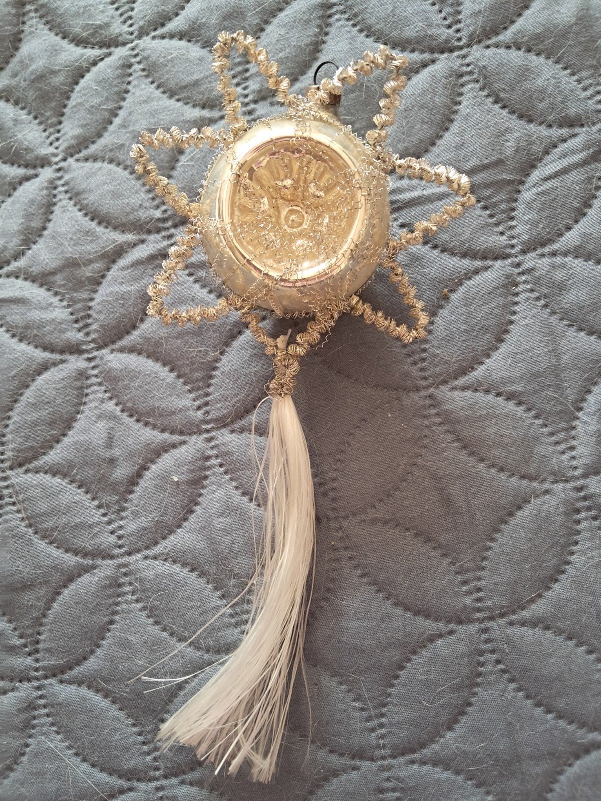 Vintage kerstbal, Ophalen of Verzenden