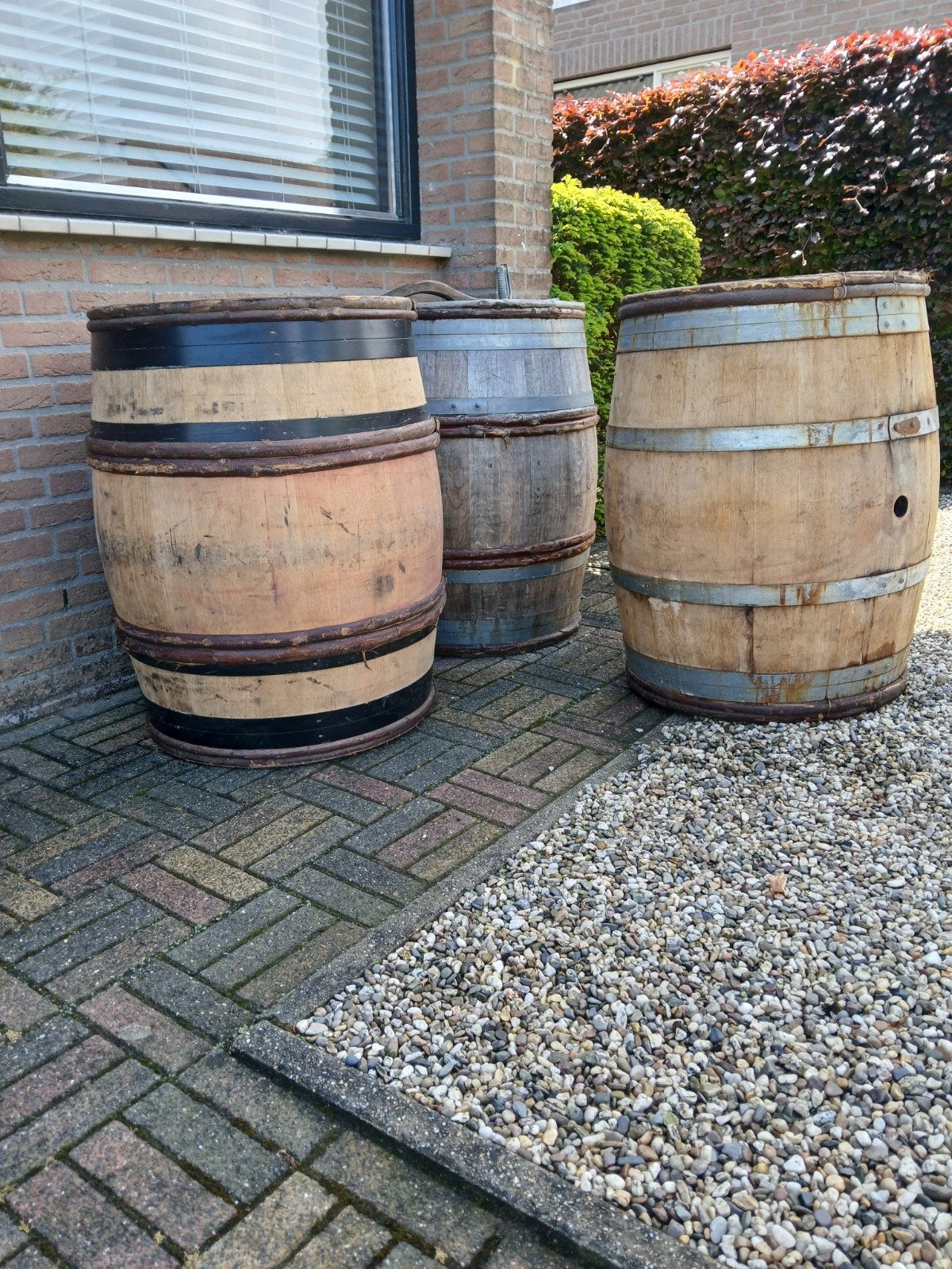 wijnvat regenton, Tuin en Terras, Ophalen, Overige typen