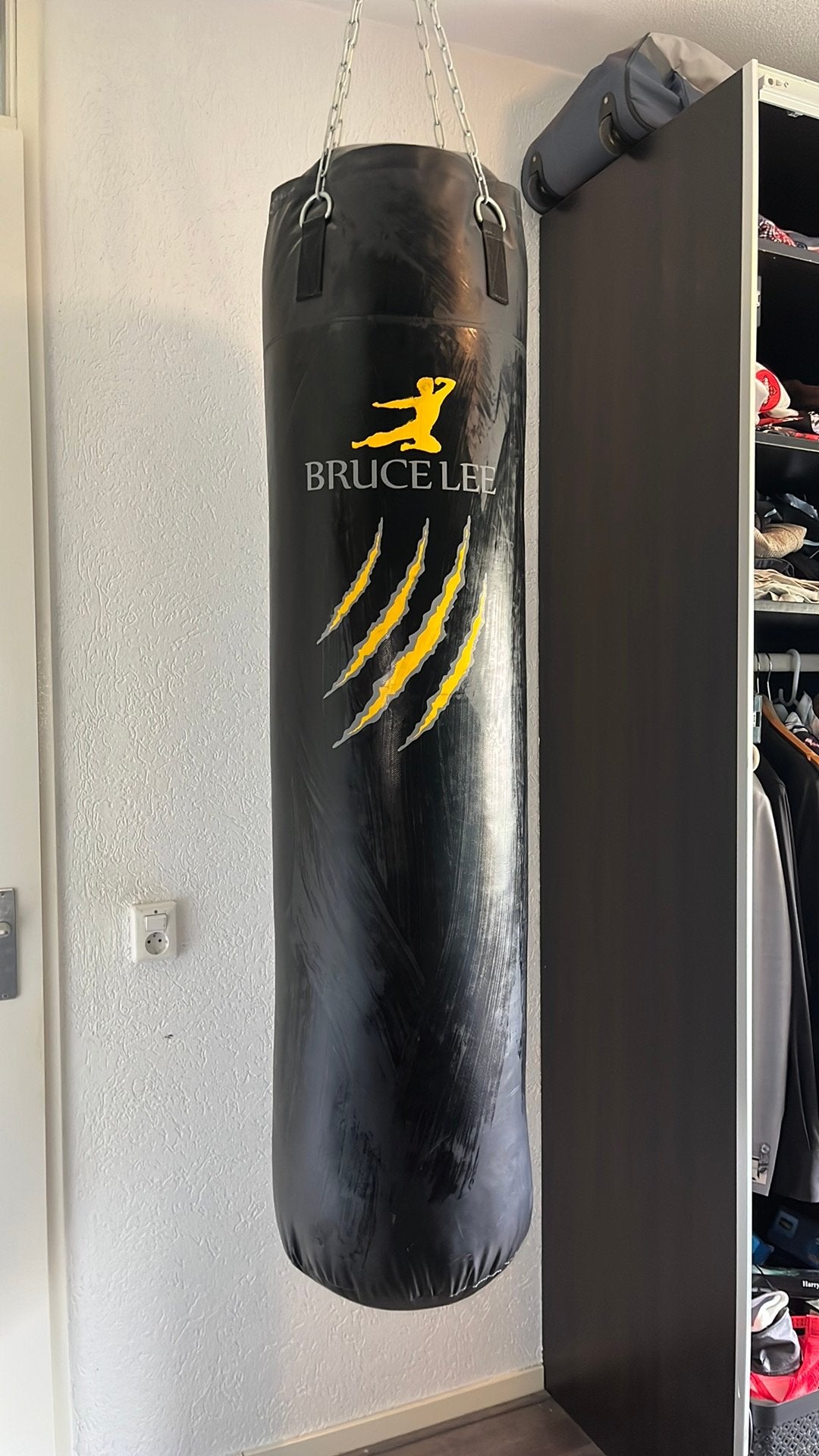 Brucelee bokszak 1.50 cm (+-40kg), Ophalen, Gebruikt, Bokszak