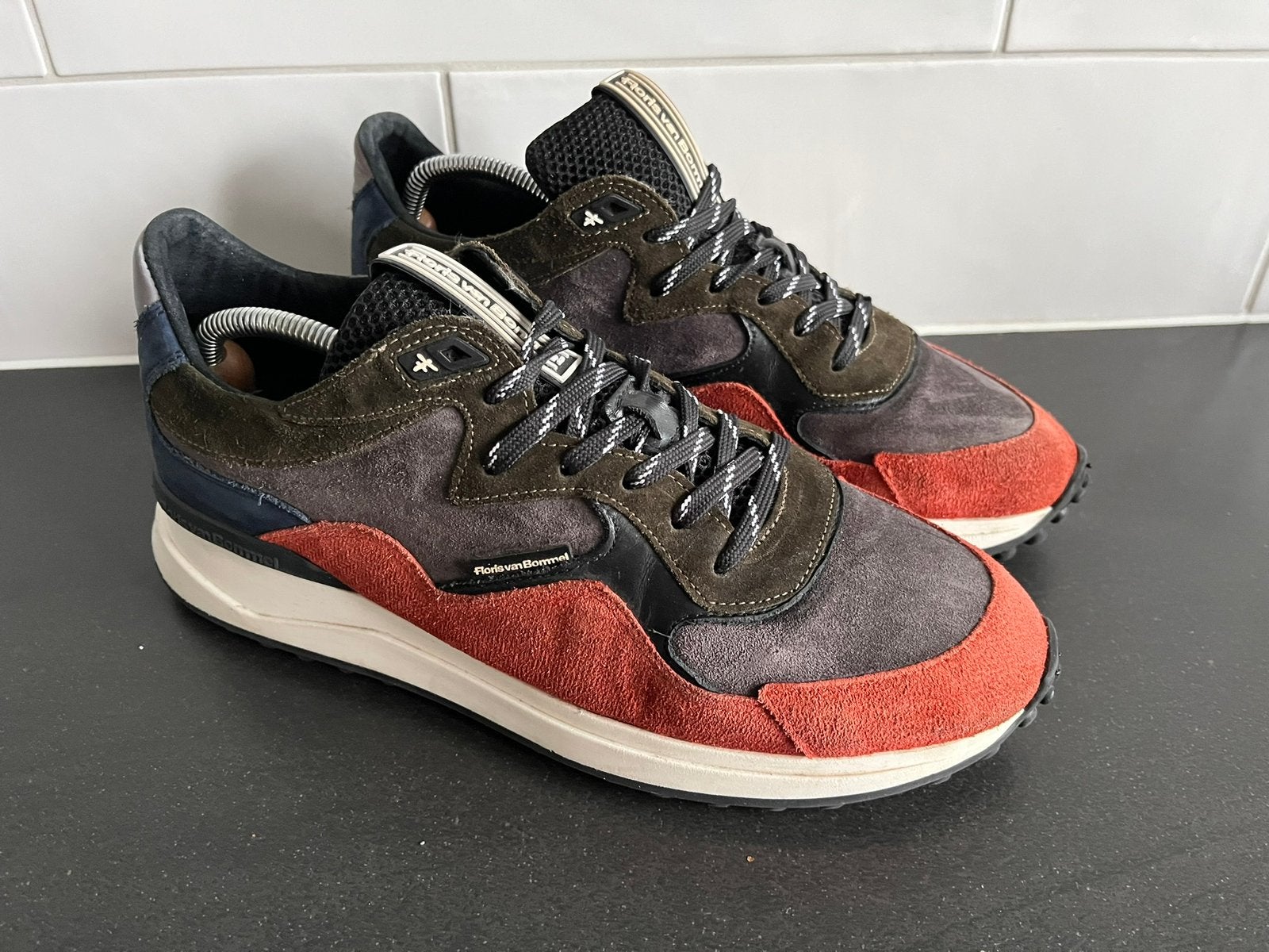 Floris van Bommel Noppi sneakers maat 9 / 43, Kleding | Heren, Schoenen, Floris van Bommel, Overige kleuren, Floris van Bommel