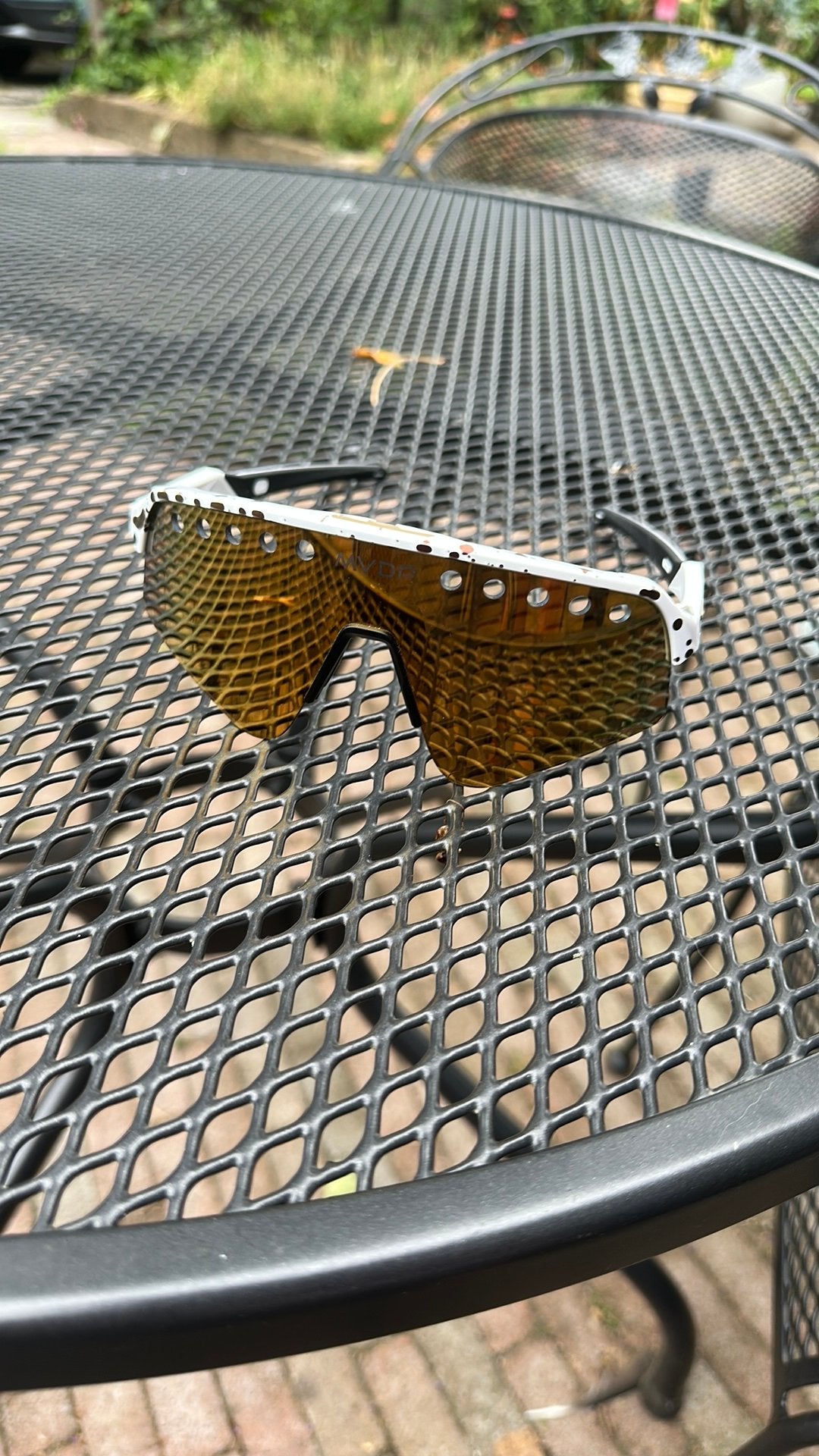 Oakley sport zonnebril MVDP, Verzenden, Zo goed als nieuw, Wit, Oakley