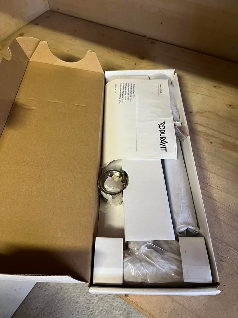 Duravit design sifon chroom, Ophalen of Verzenden, Nieuw, Chroom, Wastafel