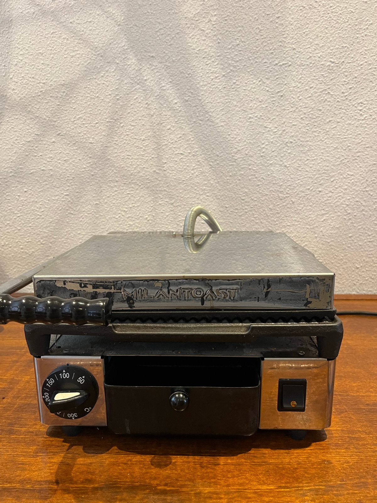 Milan Toast Grill - Professionele Tafelgrill, Witgoed en Apparatuur, Ophalen of Verzenden, Gebruikt, Tafelgrill