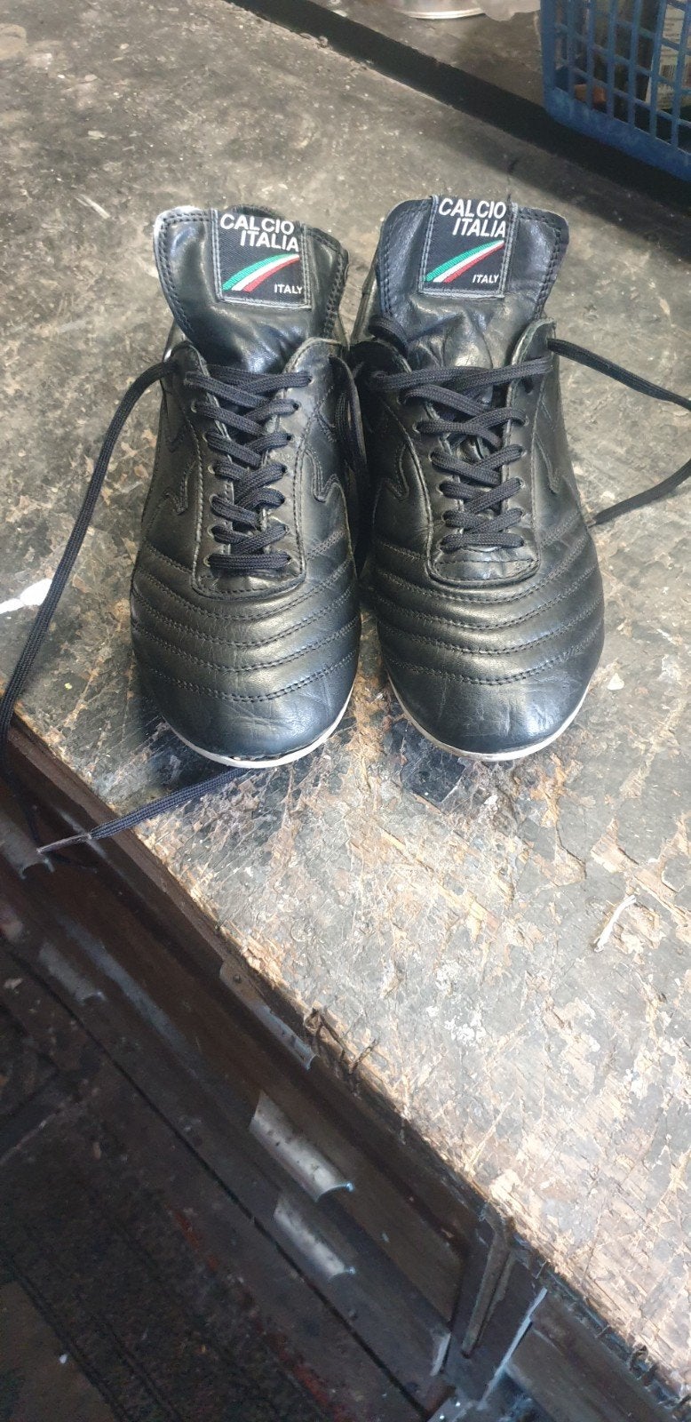 Calcium voetbalschoenen, Sport en Fitness, Voetbal, Maat XS of kleiner, Ophalen of Verzenden, Zo goed als nieuw, Schoenen
