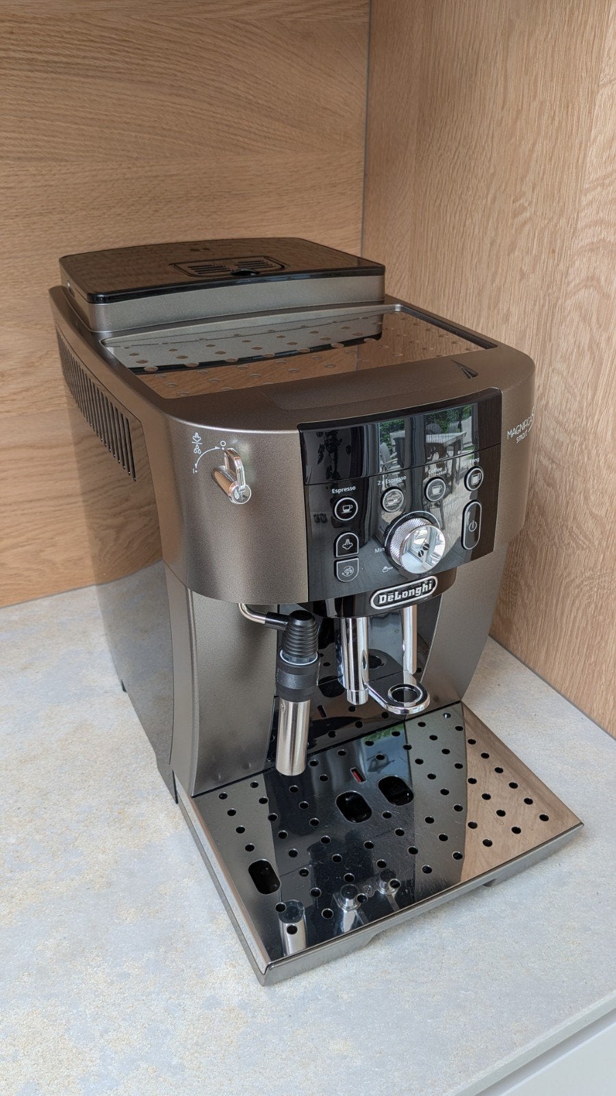 De'Longhi Magnifica S Smart | Espresso + Koffie | GARANTIE, Ophalen, Zo goed als nieuw, Combi, 2 tot 4 kopjes