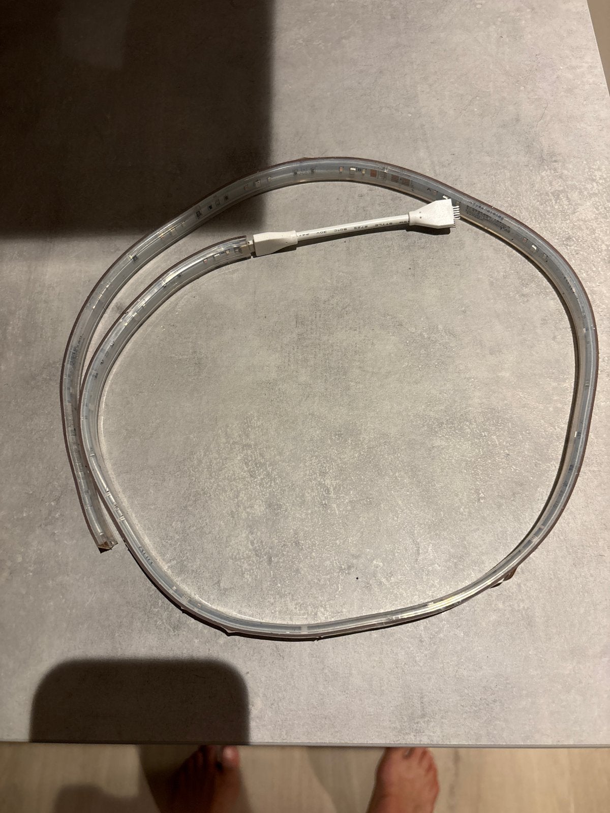 Philips Hue Lightstrip Plus Extensie 1 meter, Huis en Inrichting, Ophalen, Kunststof, Meerkleurig, Overige fittingen