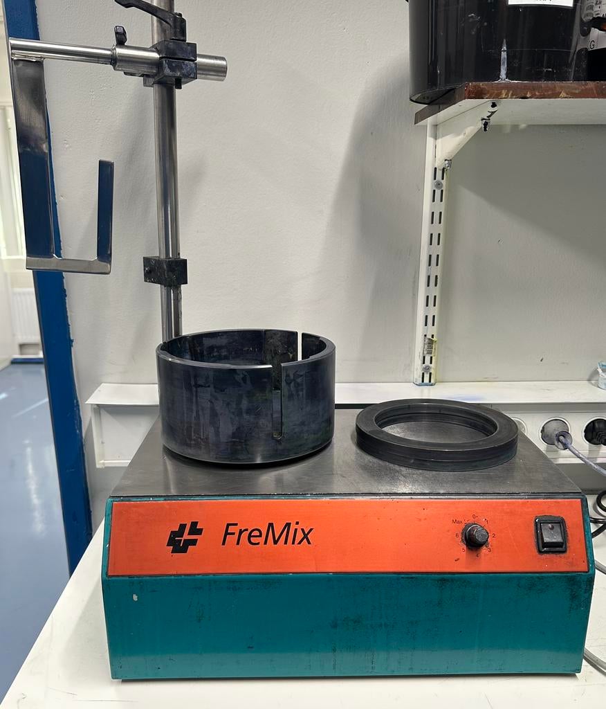 Fremix inkmixer (inktmixer verfmixer), Ophalen, Gebruikt