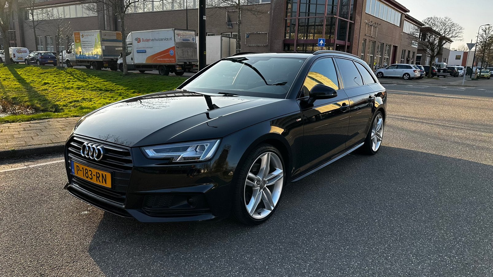 Audi A4 1.4 Tfsi 150pk S Tronic S-Line 2018 Zwart, 4 cilinders, A4, Zwart, Particulier