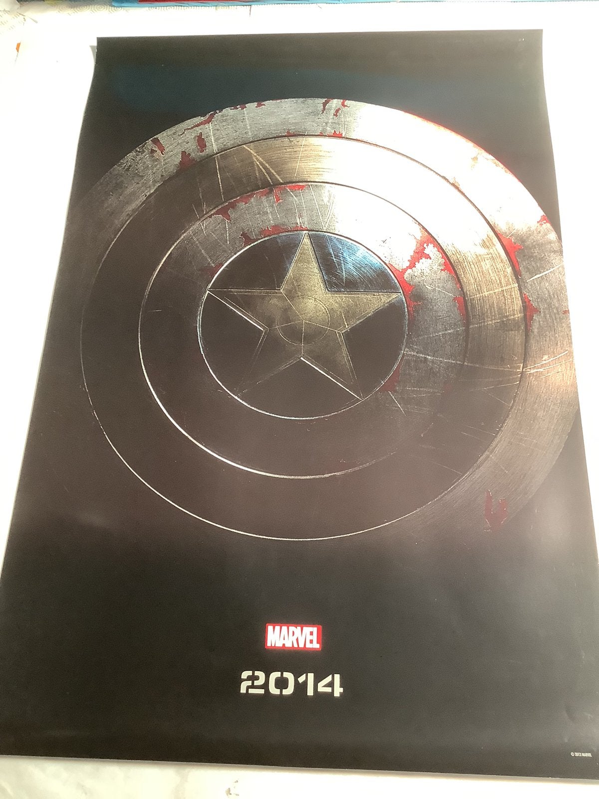 CAPTAIN AMERICA  winter soldier  USA FILMPOSTER  68,5-101,5, Verzamelen, Verzenden, Zo goed als nieuw, A1 t/m A3, Film en Tv