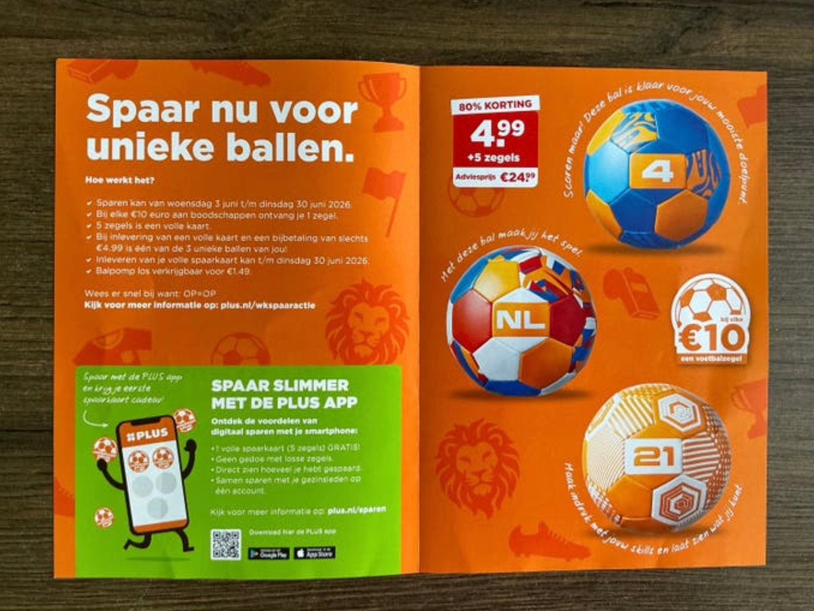 Plus WK ballenzegels - digitaal (KWF), Hobby en Vrije tijd, Spaarzegeltjes, Ophalen of Verzenden, Winkel, Super of Benzinepomp