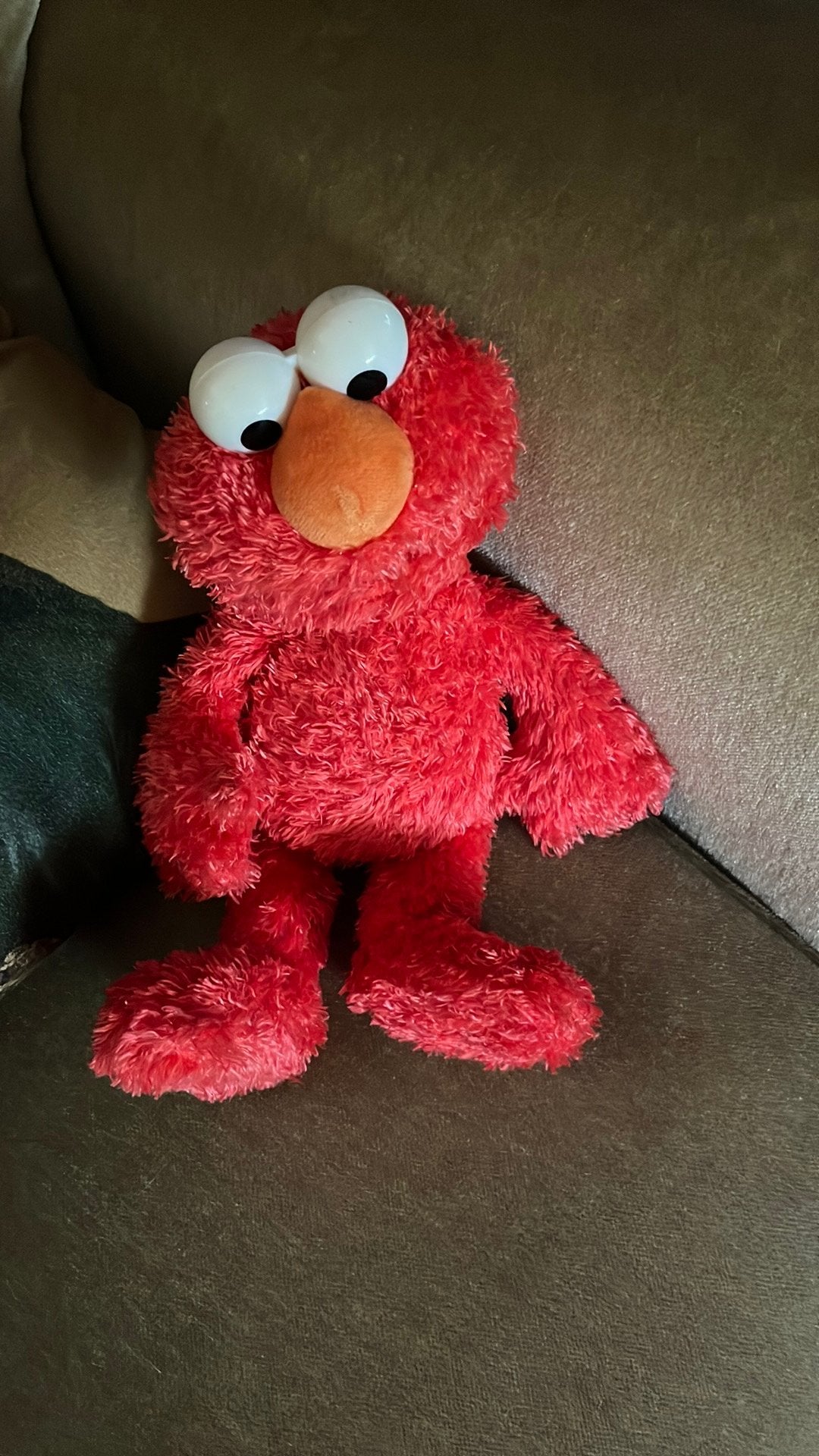 Elmo, Kinderen en Baby's, Speelgoed | Knuffels en Pluche, Ophalen of Verzenden, Zo goed als nieuw, Overige typen