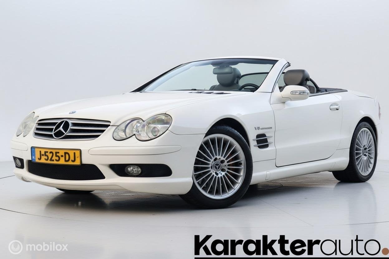 Youngtimer Mercedes SL500 V8 aut AMG-optic | BOSE | z.g.o.h., Automaat, Achterwielaandrijving, Gebruikt, Cabriolet