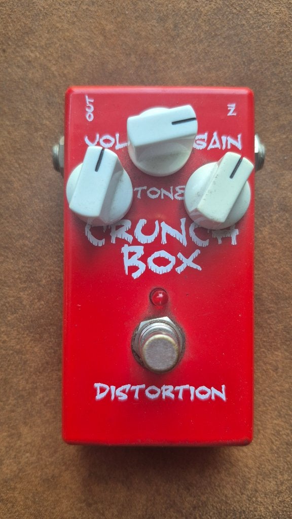 MI Audio Crunch Box Distortion – originele versie, Muziek en Instrumenten, Ophalen of Verzenden, Gebruikt, Distortion, Overdrive of Fuzz
