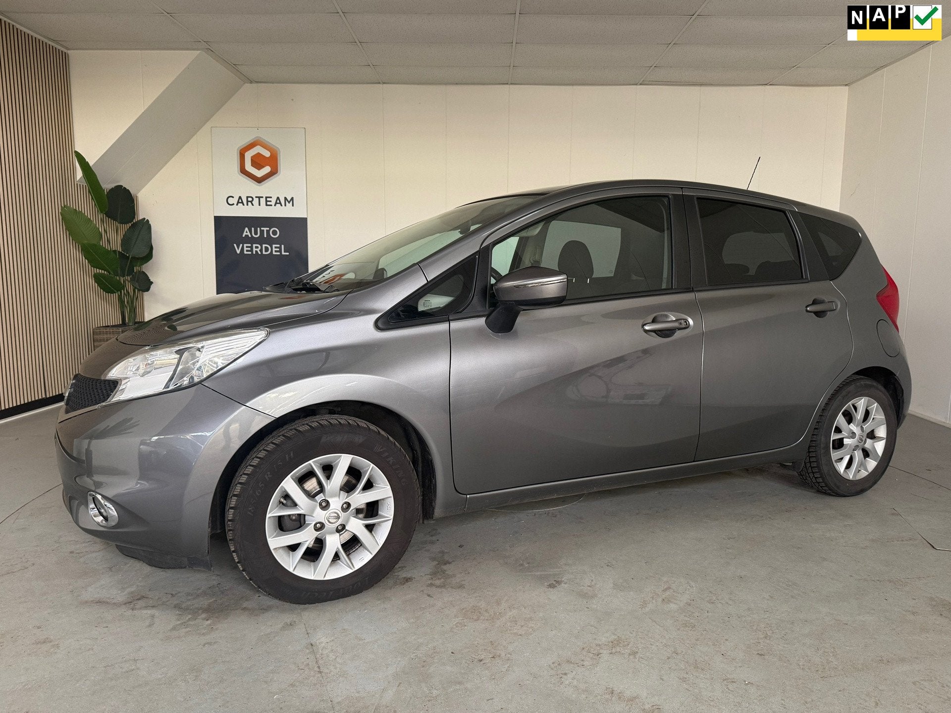 Nissan Note 1.2 Connect Edition Airco, Trekhaak, Navigatie,, Euro 6, 1198 cc, 49 €/maand, Bedrijf