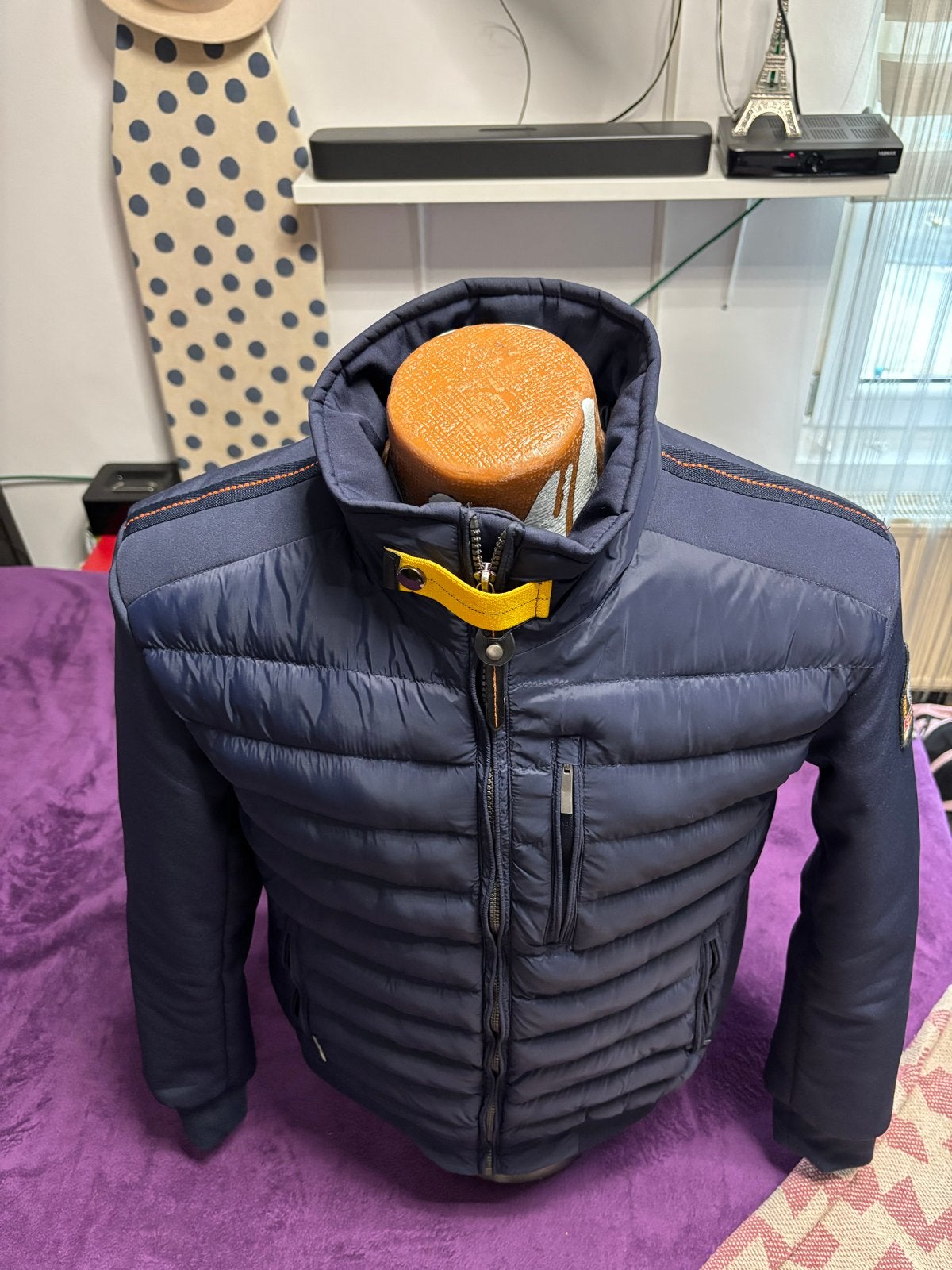 Parajumpers PJS Anchorage Heren Jas Maat M Blauw, Ophalen of Verzenden, Zo goed als nieuw, Maat 48/50 (M), Blauw