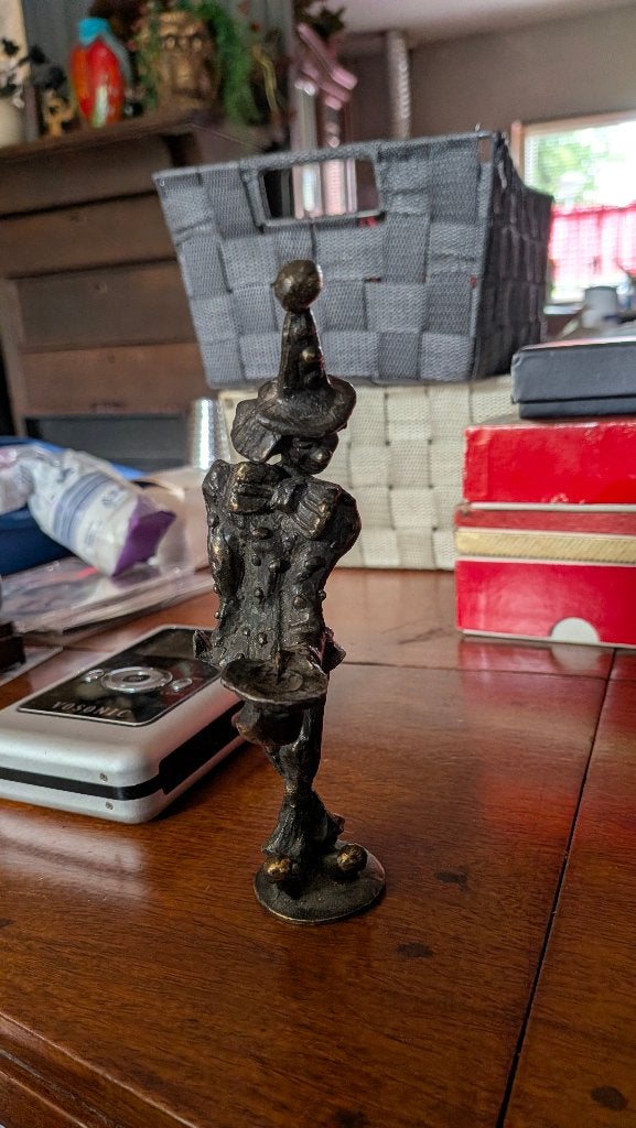 Corry Ammerlaan Artihove clown met hoed vintage, Ophalen of Verzenden