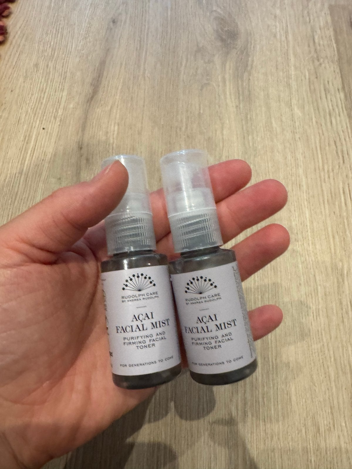 Rudolph Care Acai Facial Mist - 2x 30ml, Ophalen of Verzenden, Nieuw, Gehele gezicht, Verzorging