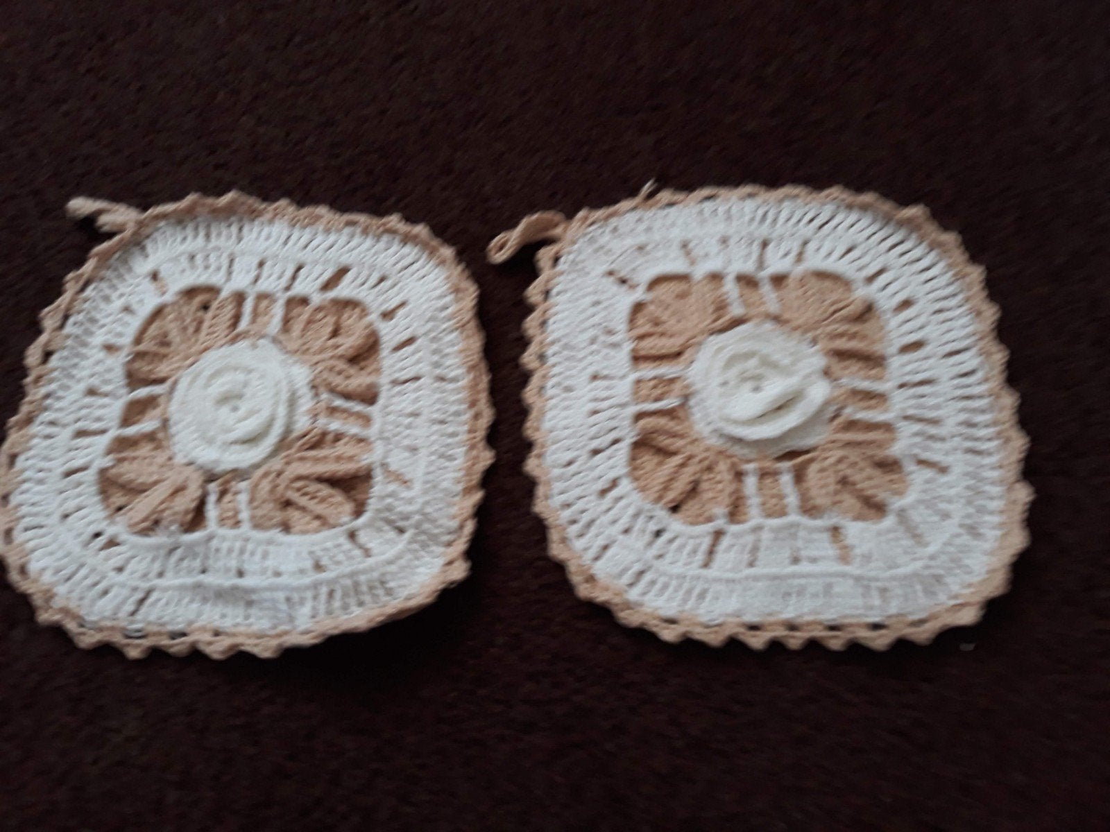 Nieuwe handgemaakte pannenlappen, Pannenlap of onderzetter, Katoen, Overige merken, Nieuw