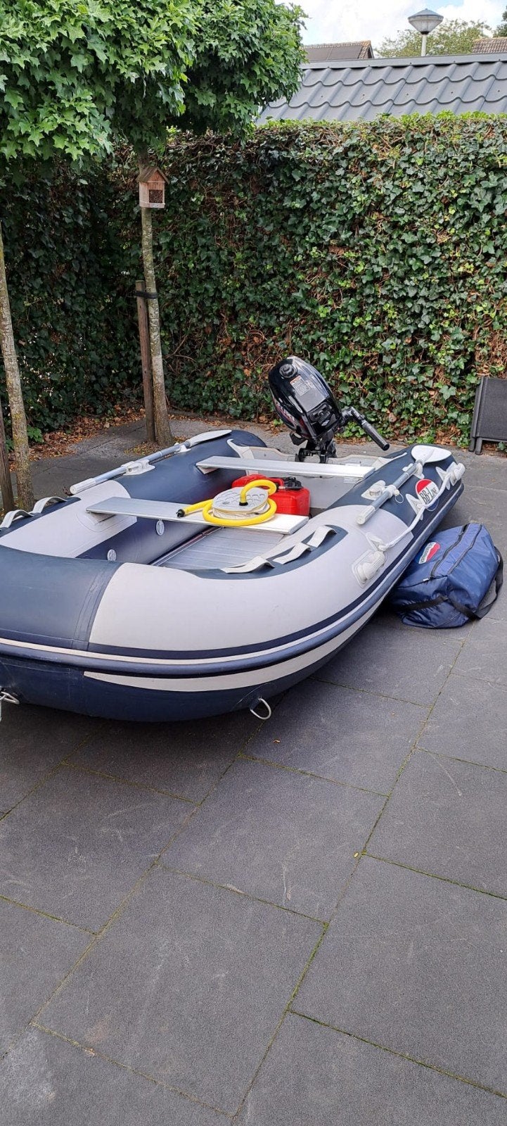 rubberboot, Ophalen, Overige typen, Motorboot