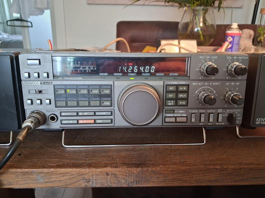 Kenwood ts-440s set, Telecommunicatie, Zenders en Ontvangers, Ophalen of Verzenden, Zo goed als nieuw