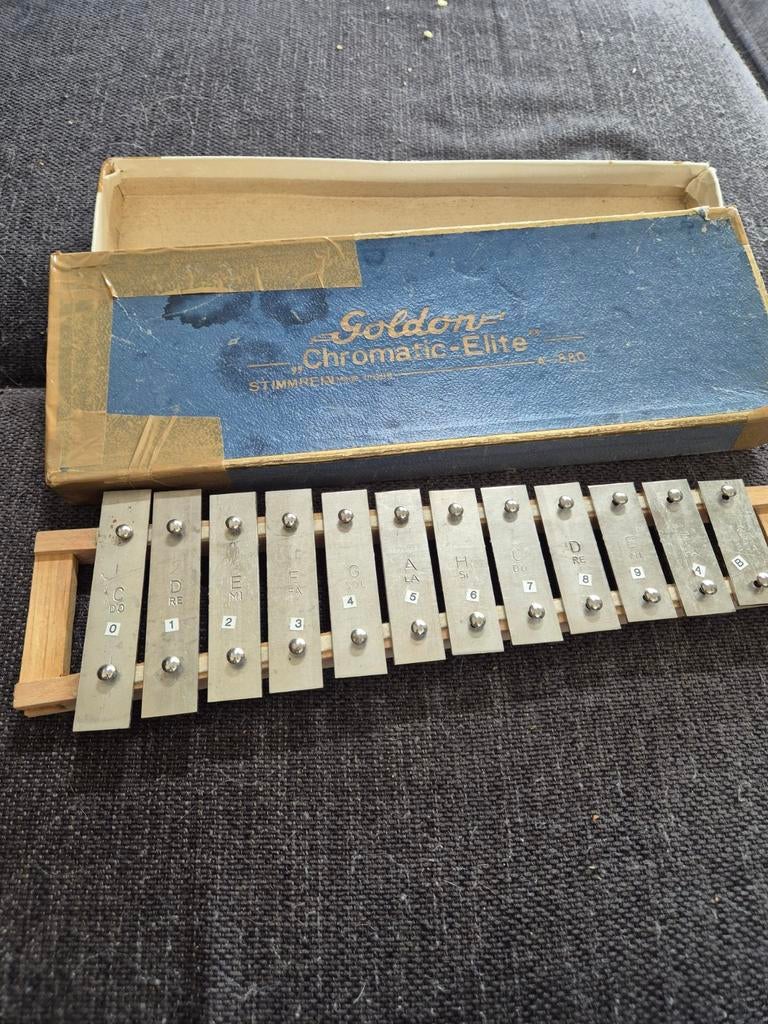 Goldon Chromatic-Elite 880 vintage xylofoon DDR, Ophalen of Verzenden