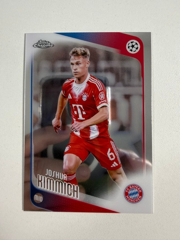55 Joshua Kimmich Topps Chrome 2025-26, Ophalen of Verzenden, Nieuw, Buitenlandse clubs, Poster, Plaatje of Sticker