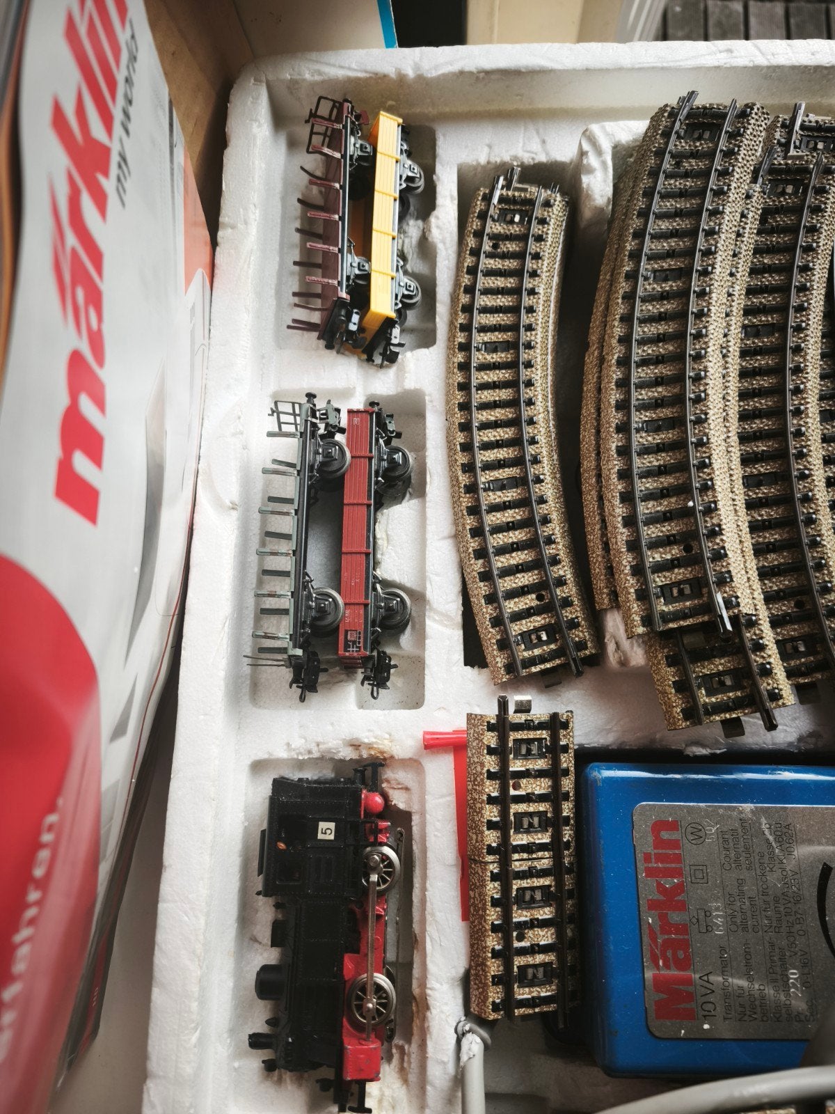 Märklin My World Treinset met Locomotief en Wagons, Wisselstroom, Ophalen of Verzenden, Märklin, Gebruikt