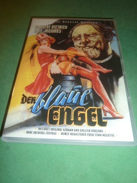 Der blaue Engel Josef von Sternberg dvd Marlene Dietrich, Verzenden, Alle leeftijden, Nederlands, Drama