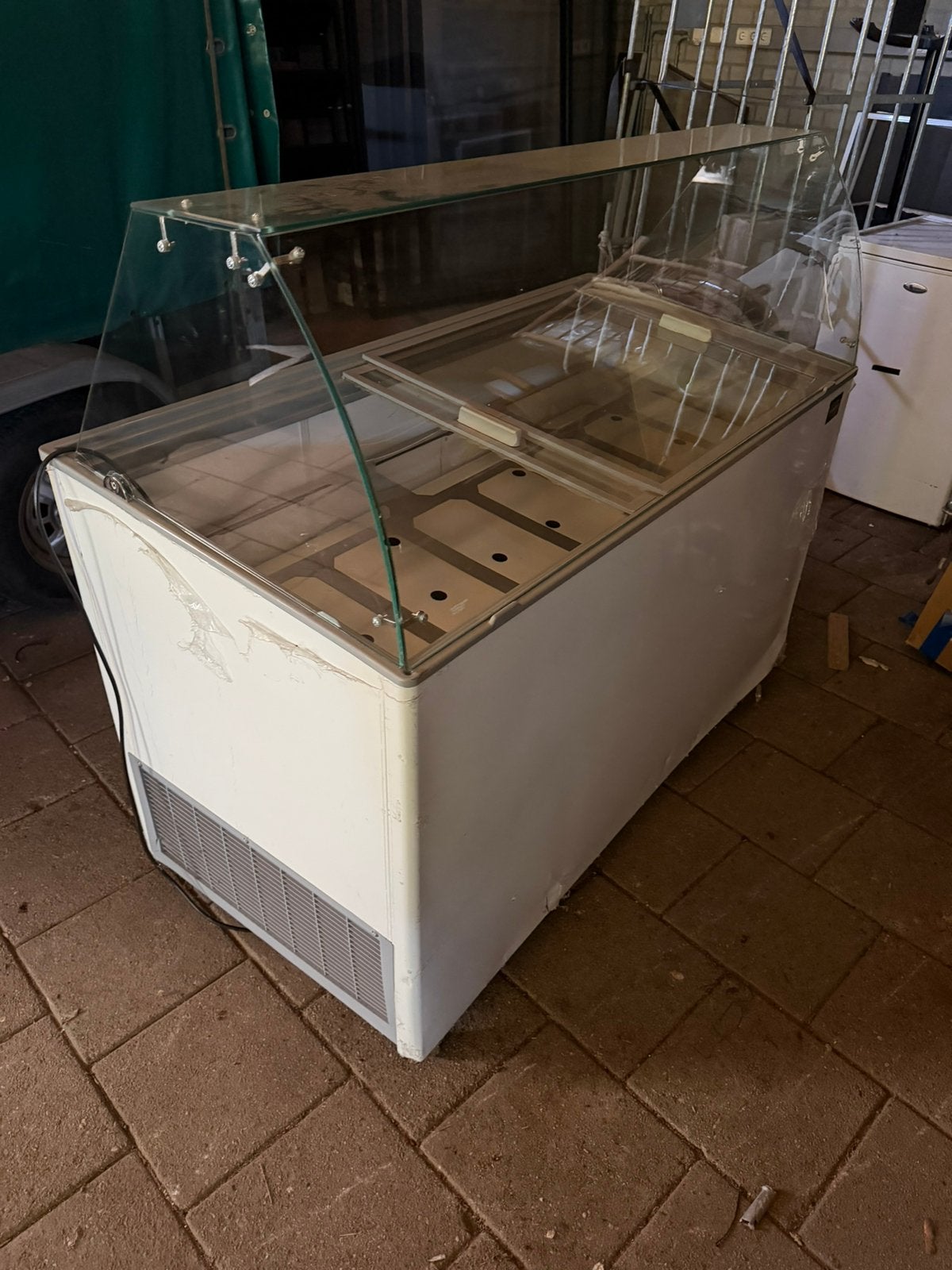 Combisteel ijsvitrine – 10 bakken/vakken – professioneel, Ophalen, Koelen en Vriezen
