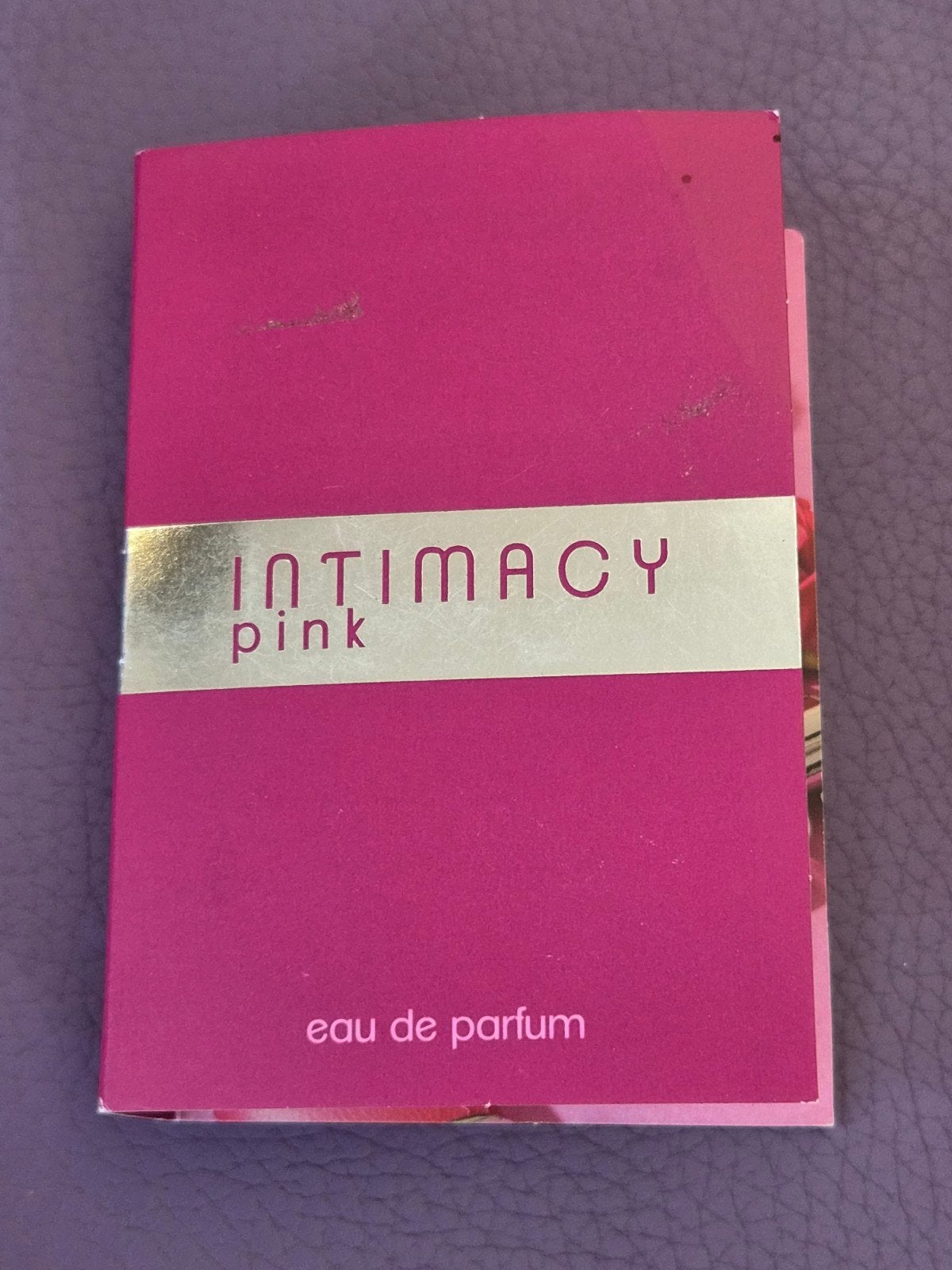 Intimacy Pink Eau de Parfum - Sample 1,2ml, Verzenden, Nieuw
