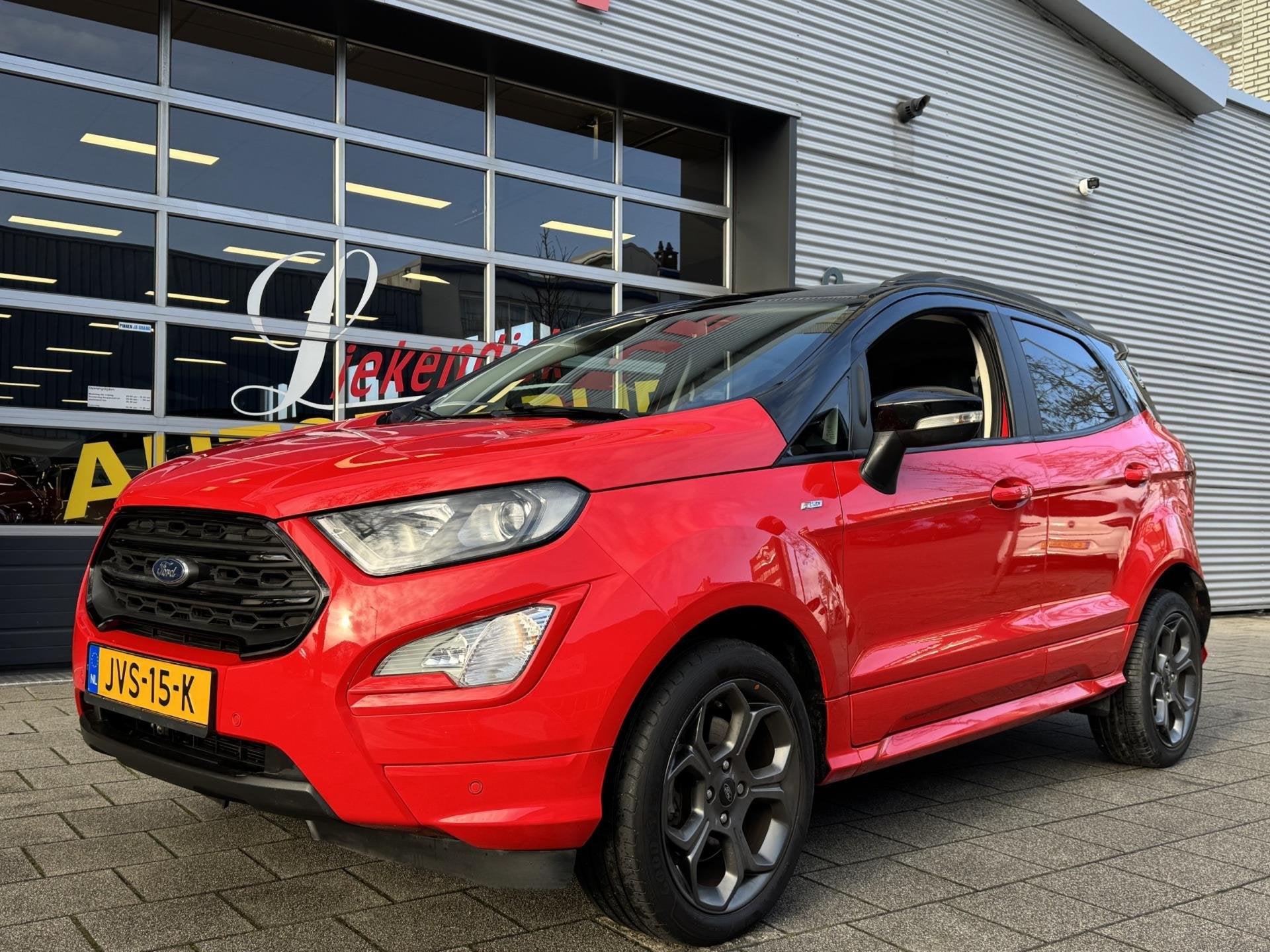 Ford EcoSport 1.0 EcoBoost ST-Line - Navigatie I Airco I Spo, Voorwielaandrijving, Dealer onderhouden, 125 pk, Gebruikt