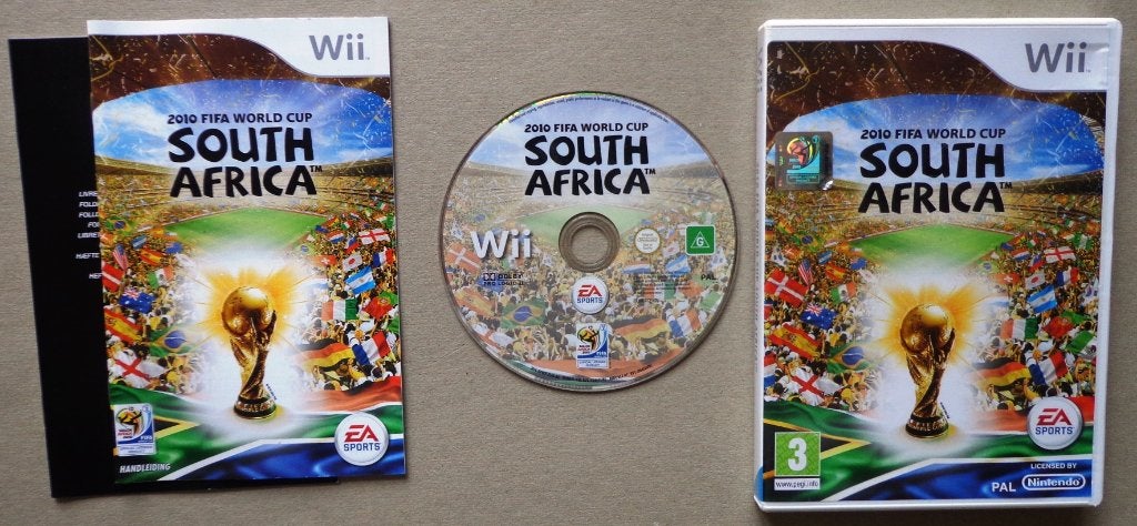 2010 FIFA World Cup South Africa voor de Nintendo Wii, 1 speler, Ophalen of Verzenden, Zo goed als nieuw, Vanaf 3 jaar