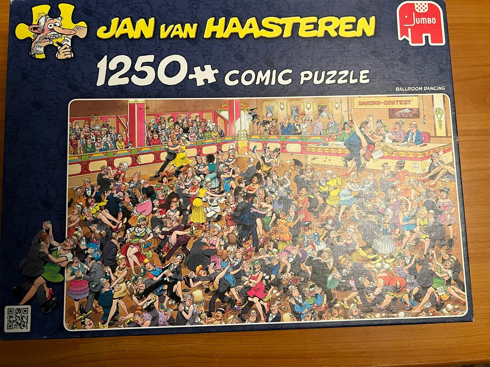 Jan van Haasteren 1250 stukjes Ballroom dancing., Hobby en Vrije tijd, Ophalen, 500 t/m 1500 stukjes, Gebruikt