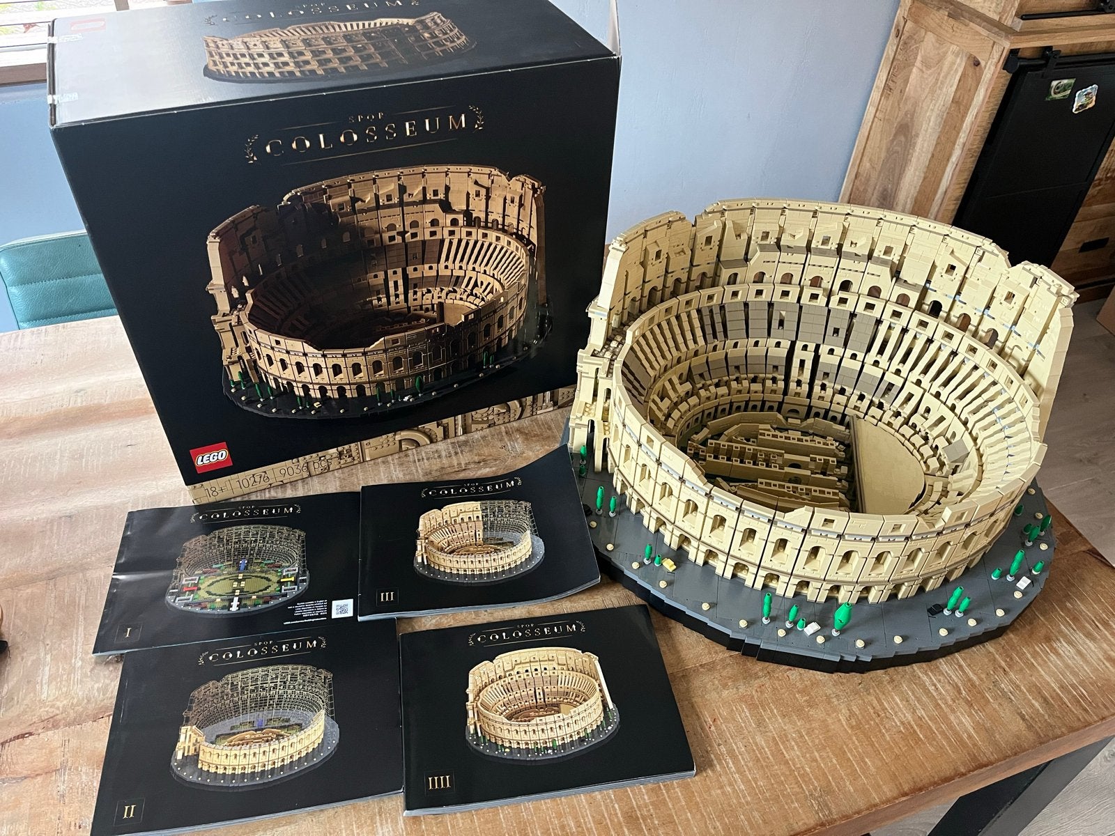 Lego Colosseum 10276 - 100% compleet, zo goed als nieuw, Ophalen of Verzenden, Zo goed als nieuw, Lego
